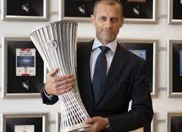 Metro sport reportermonday 24 may 2021 2. Uefa Unveil Trophy For New Europa Conference League Adola