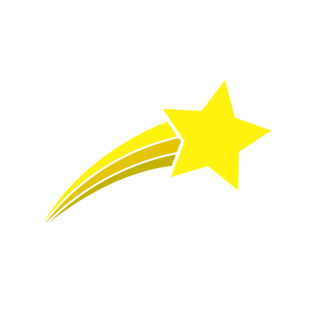 Free Shooting Star Clipart Template to Edit Online