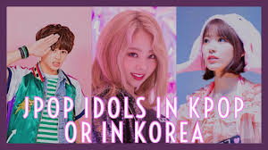 Jpop Idols In Kpop Groups In Korea Weeaboo Youtube