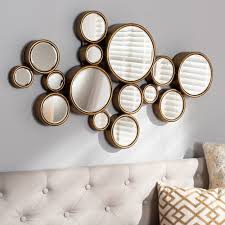 Contemporary Gold Bubble Accent Wall Mirror Floretta Rc Willey Furniture Store In 2020 Gold Mirror Wall Bubble Wall Mirror Wall