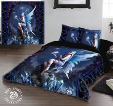 Stargazer Housse Couette Fee Anne Stokes 200x200 2 Taies Federbetten Bettwasche Luxusbettwasche