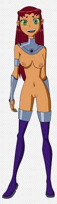 1girls areolae boots breasts cartoon network dc edit edited  female female only koriand'r nipples solo solo female starfire teen titans  