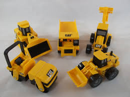 Cat Caterpillar Mini Machines Dump Truck Back Hoe Bulldozer Roller Excavator Lot Aston Martin Dbs Volante Dump Truck Construction Equipment