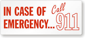 After an emergency call ends, your iphone alerts your emergency contacts with a text message, unless you choose to cancel. Hard Hat Labels Emergency Call 911 Sku Lb 0846