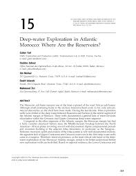 Deep-water Exploration in Atlantic Morocco: Where Are the Reservoirs?