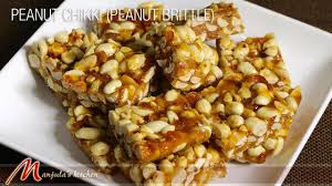 Peanut Chikki Peanut Brittle Homemade Candy Recipe By Manjula Youtube