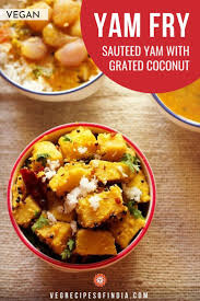 Yam Stir Fry In 2020 Yams Recipe Yam Recipe Indian Indian Cuisine Recipes