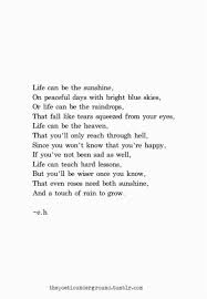 Life Can Be Beautiful Words By E H Words Eh Poems Poetry Quotes