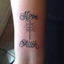 Some people choose this word to represent their beliefs. Hope Tattoos Designs Cute Simple Tattoos