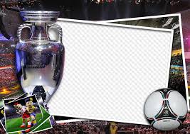 Discover and download free football png images on pngitem. Photo Frame We And Euro 2012 The Big Football Transparent Png Frame Psd Layered Photo Frame Template Download