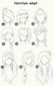 16 Exquisite Ladies Hairstyles Victory Rolls Drawing Hair Tutorial How To Draw Hair Manga Hair