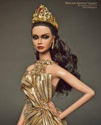 24 Miss Beauty Doll 2018 Pageant Barbie Gowns Barbie Fashion Glamour Dolls