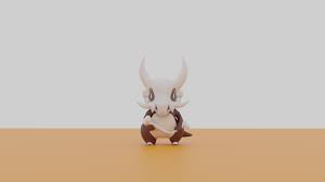 It was released for the original gameboy, but you can also play it for the gameboy color and advance. I Remade U Bassdiamond S Cubone Regional Variant In 3d The Horns Are A Little Off But I Think Its Pretty Good Nontheless Pokemon