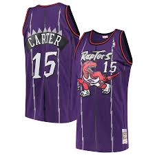 Vince carter swingman jersey toronto raptors. Men S Toronto Raptors Vince Carter Mitchell Ness Purple Hardwood Classics Swingman Jersey