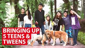 Space Crunch At The Lims Bringing Up 5 Teens Tweens In Singapore On The Red Dot Cna Insider Youtube