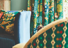 Our linen curtains are available in a variety of patterns and prints to match your unique style. Fabric By Sanderson