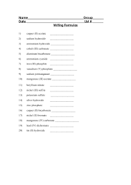 In this oxyanions worksheet, learners identify the common polyatomic ions. Workhseet Writing Formulas With Polyatomic Ions Workhseetwritingformulaswithpolyatomicions Worksheet Coloring Pages Naming Compounds Containing Practice Pdf And Nomenclature 1 Monatomic Answers Oguchionyewu