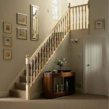 Colonial Pine 41mm Complete Banister Project Kit Staircase Design Banisters Traditional Staircase