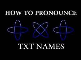 Pronounce All Txt Tomorrow X Together Member Names Youtube Txt How To Pronounce Names