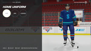 Sounds like rick tocchet has a third meeting scheduled with the seattle kraken. Nhl 21 Seattle Kraken Jerseys Tutorial Franchise Mode Create A Team Nhl 2021 Seattle Youtube