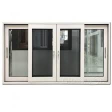 Sliding patio doors don't swing open, so they require less space to operate. Best Thermal Break Double Glazed Aluminum Alloy 4 Panel Sliding Glass Windows China Thermal Break Double Glazed Aluminum Alloy 4 Panel Sliding Glass Windows Suppliers Cngrandsea Com