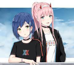 Zero two and ichigo