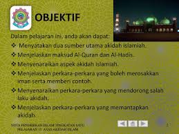 Tidak melakukan suruhan yang dibenarkan oleh syara' meninggalkannya dengan syarata membayar fidyah. Pelajaran 15 Asas Akidah Islam Ppt Download