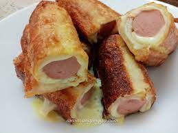 Resepi cucur roti viral | mudah dan sedap. Roti Sosej Cheese Leleh Kegemaran Kanak Kanak