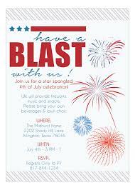 Excellent invitations for backyard barbecues, pool and beach parties. Have A Blast Fireworks Party Invitations 4th Of July Party Ideas