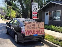 Yard Sale Sign Of The Week Oops Yard Sale Signs Funny Yard Sale Signs Garage Sale Signs Funny