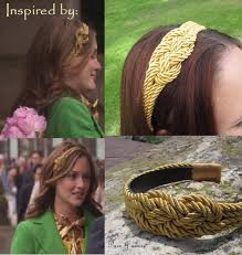 Последние твиты от blair waldorf (@thebwaldorf_). Blair Waldorf Inspiriert Gold Nautische Seil Stirnband Etsy