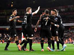 City captain ilkay gundogan and striker ferran torres scored in the first 12 minutes and any hope arsenal had of an unlikely comeback was ended when midfielder granit xhaka was sent off for lunging into a challenge on joao cancelo. Arsenal Vs Man City Live Highlights And Reaction De Bruyne Brace And Sterling Strike Seal Win Manchester Evening News