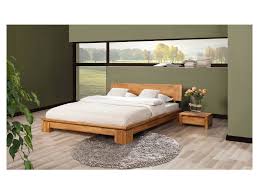 Superbe lit moderne en chêne naturel bona version haute. Lit Design 140 X 200 Chene Massif Naturel Vinci Bas Vente De House And Garden Conforama