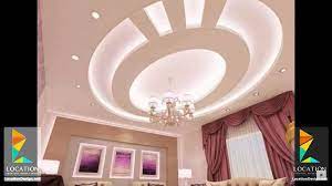 ديكورات جبس اسقف راقيه 2018 تصميمات جبسيه للشقق المودرن لوكشين ديزين نت ceiling design ceiling lights design