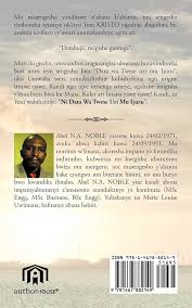 Ni Data Wa Twese Uri Mu Ijuru (Kinyarwanda Edition): Noble, Abel N.A.:  9781467882149: Amazon.com: Books