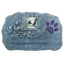 Our pet remembrance gifts are also great for anyone who is looking to send their friends and family a small memento showing sympathy for the loss of a pet. Indoor Outdoor For Garden Backyard Marker Dog Tombstone Jhb Pet Grave Markers Features Photo Frame And
