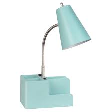 Organizer Task Lamp Aqua Room Essentials Energy Efficient Light Bulbs Lamp Task Lamps