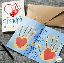 The 10 Best Handprint Crafts For Kids Friday Funday In 2020 Grandparents Day Crafts Fathers Day Crafts Grandparents Day Gifts