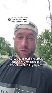 Replying to @Camel89 olympia caliber stacks usually use 2 orals sometimes  for up to 16 weeks which i personally think is stupid #bodybuilding #gear  #test #olympia