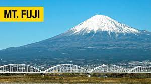 View Of Mt Fuji From The Shinkansen Youtube