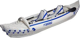 The sea eagle se 330 is a lightweight, portable kayak that is surprisingly strong and durable. Amazon Com Sea Eagle 330 Pro 2 Person Inflatable Sport Kayak Canoe Boat With Pump And Oars Kayak Sailboat Sea Eagle Sports Outdoors