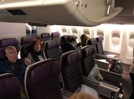 Then upgrades are to international first class (with domestic first service). Review United S 777 Premium Plus Seat From Washington Dulles To Frankfurt Air Travel Analysis