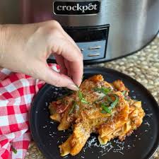 Crock Pot Pizza Casserole