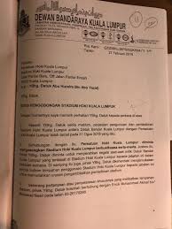 Datuk bandar kuala lumpur, kuala lumpur, malaysia. Mayor To Meet Klha Officials Over Hockey Stadium Saga Twentytwo13 My