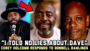 Corey Holcomb Responds To Donnell Rawlings Defend Dave Chappelle On TMZ  After Heated Exchange