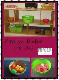 Expect a toddler to be interested, leave it out for them to come back to later, or even the next day. Montessori Practical Life Activities To Try At Home With Preschoolers With Visual Impairments Paths To Literacy