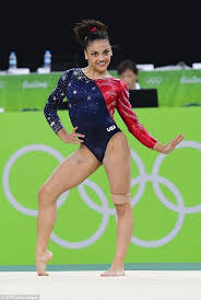Femail Round Up Best And Worst Gymnastic Leotards At Rio Gymnastics Leotards Gymnastics Laurie Hernandez