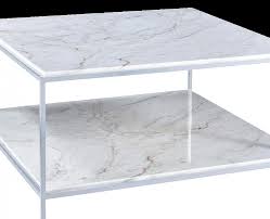 Table de salle à manger domino hornet 160/240 x90 plateau. Three Pygmalion Pacific White Grey Marble Coffee Table Y Hiroko Net