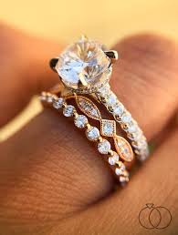 Pair Your Classic Robbins Brothers Signature Collection Engagement Ring With A Few Stackable Diamond Wedding Bands Stackable Rings Wedding Wedding Rings Unique