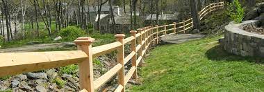 You can give your split rail fence an updated look by crossing the rails. Main Line Fence Rail Fence Design And Installation In Maine